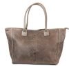 F295 Suede Two Style Convertible Shopper Bag