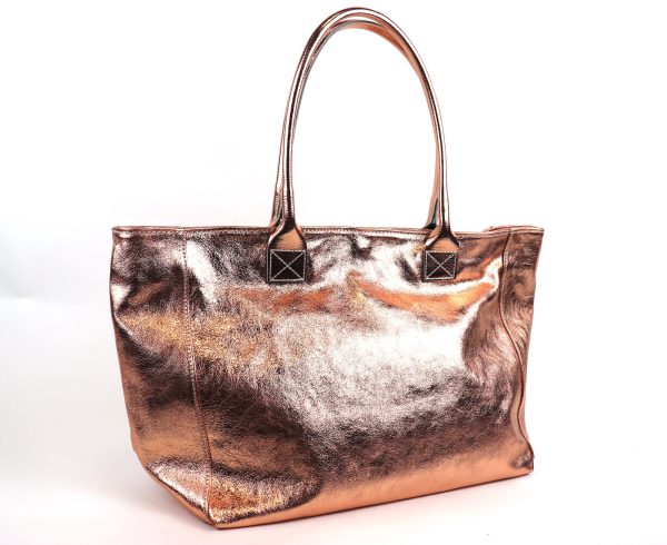 F295 Suede Two Style Convertible Shopper Bag