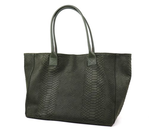 F295 Suede Two Style Shopper Bag