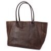 F295 Suede Two Style Convertible Shopper Bag