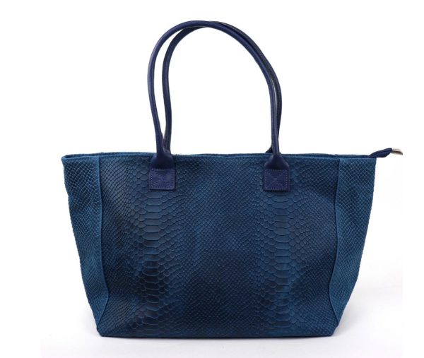 F295 Suede Two Style Convertible Shopper Bag