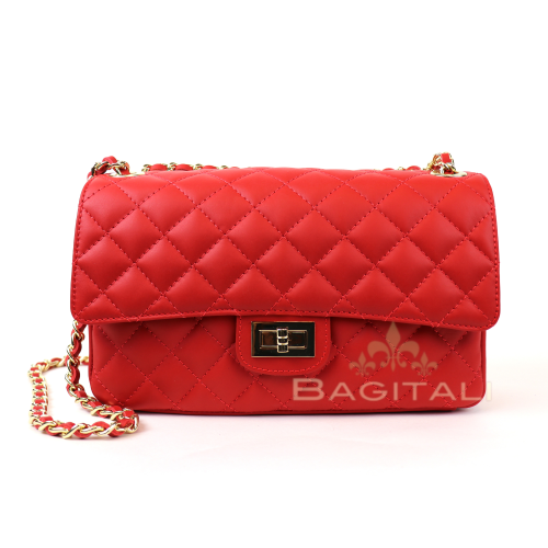 F248L Large Quilted Shoulder/Crossbody Bag