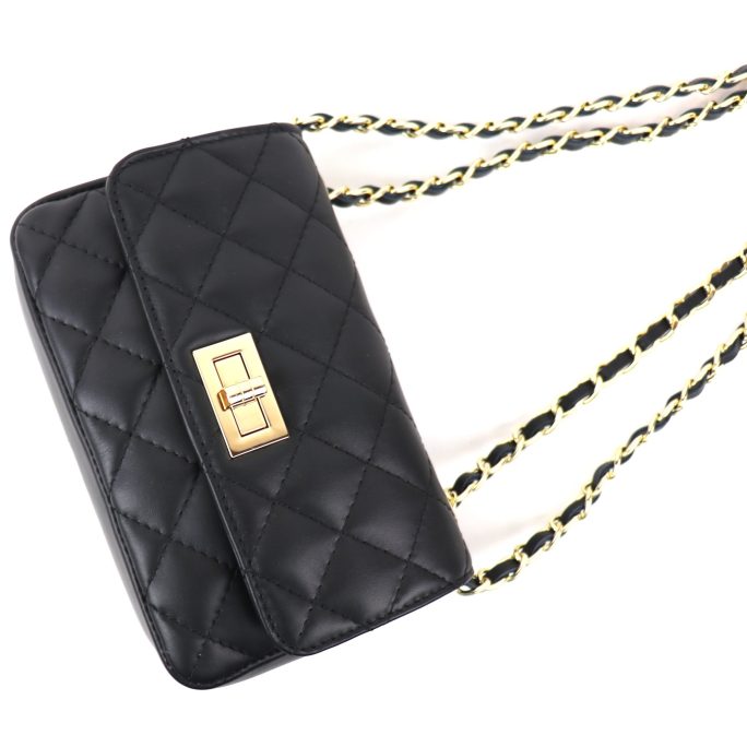 F248S Small Quilted Shoulder/Crossbody Bag
