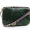 V330 Snake Print Multi-Colour Crossbody Box Bag