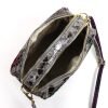 V330 Snake Print Multi-Colour Crossbody Box Bag