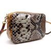 V330 Snake Print Multi-Colour Crossbody Box Bag