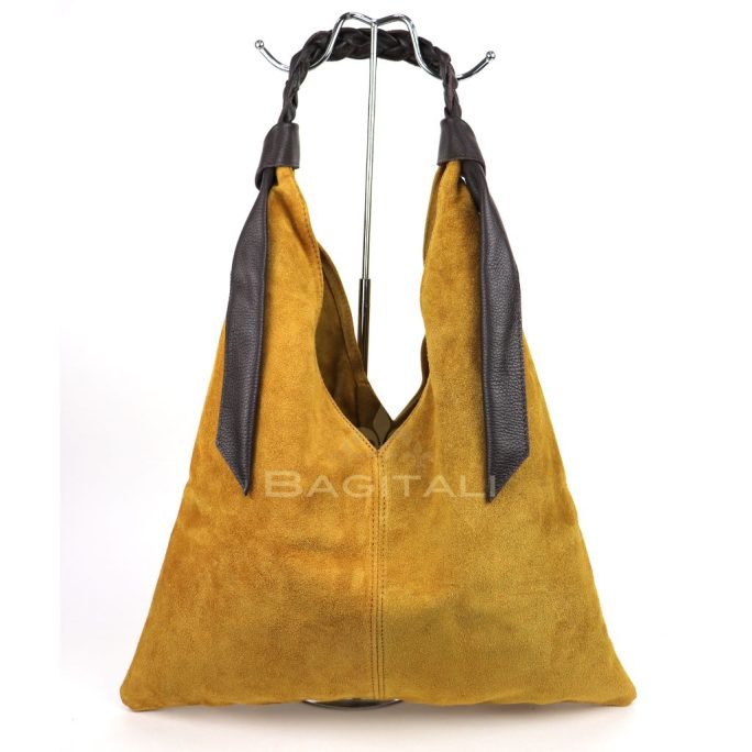 M567 Suede Hobo Bag