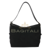 F280 Medium Suede Handbag with Leather Straps