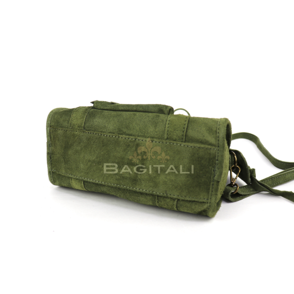 R800 Small Suede Handbag