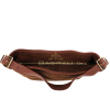 F280 Medium Suede Handbag with Leather Straps