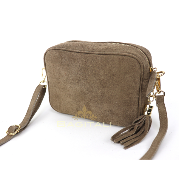 V329 Suede Box Bag