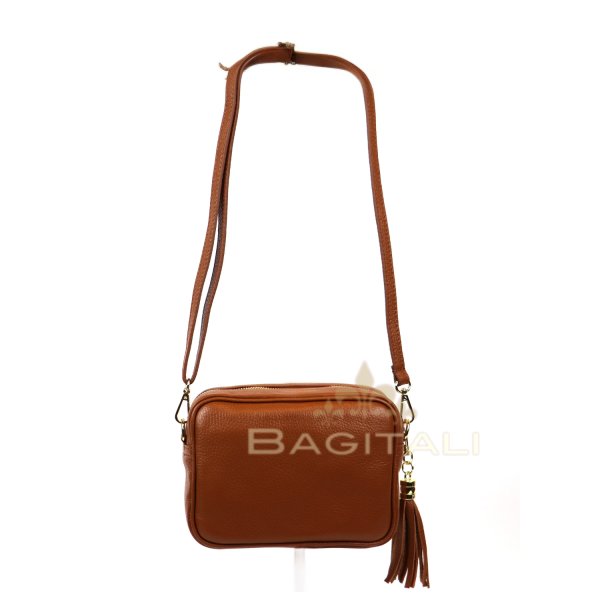 Leather Crossbody Bag V329